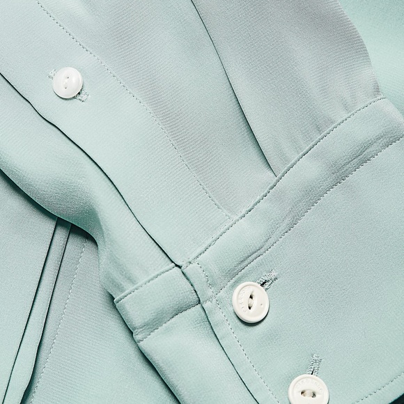 Rag and Bone Anderson Silk Shirt size M NWT - Picture 7 of 7